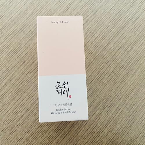 Beauty of Joseon Revive Snail Mucin Ginseng Serum Hydrating Peptide Facial Moisturizer Dark Spot Acne Scar Remover for Sensitive Face. Korean Skin Care for Men and Women, 30ml, 1fl. oz